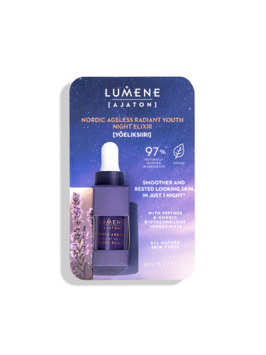 Нощен еликсир против бръчки Lumene NORDIC AGELESS Ajaton MINI