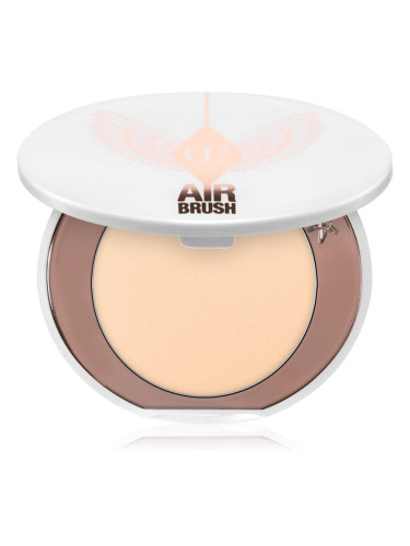 Charlotte Tilbury Airbrush Brightening Flawless Finish озаряваща компактна пудра малка опаковка цвят Tan-Deep 3.4 гр.