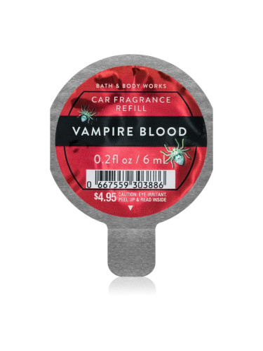 Bath & Body Works Vampire Blood aроматизатор за автомобил пълнител 6 мл.