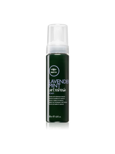 Paul Mitchell Tea Tree Lavender Mint оформяща пяна за къдрава коса 200 мл.