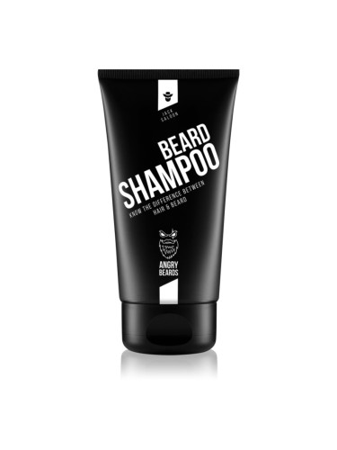 Angry Beards Jack Saloon Beard Shampoo шампоан за брада за мъже 150 мл.