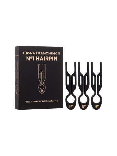 Fiona Franchimon Nº1 Hairpin Щипка за коса за жени Нюанс Black Комплект