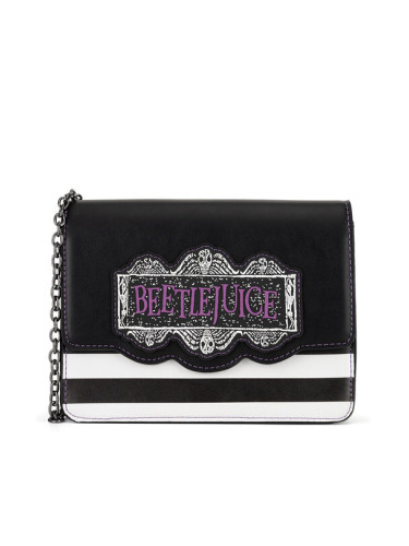 BEETLEJUICE Дамска чанта ACCCS-AW24-322WBBJ Черен