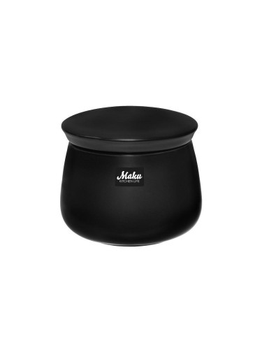 Порцеланова захарница (купичка с капак) MAKU - черна