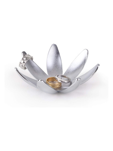 Поставка за пръстени UMBRA MAGNOLIA - цвят хром