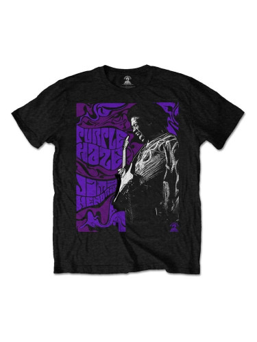 Jimi Hendrix Риза Purple Haze Unisex Black 2XL