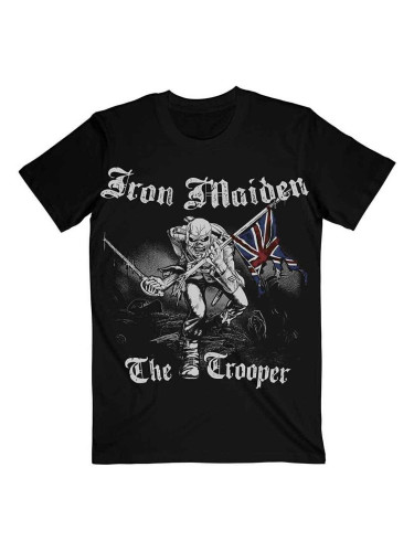 Iron Maiden Риза Sketched Trooper Unisex Black 2XL