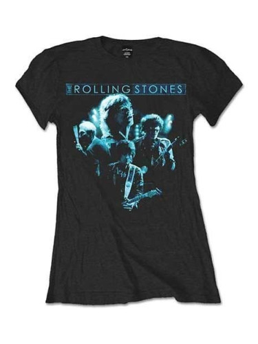 The Rolling Stones Риза Band Glow Womens Black 2XL