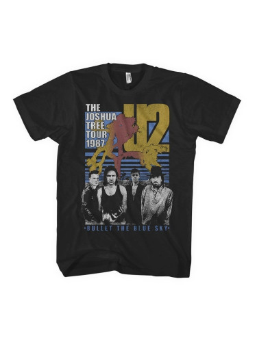 U2 Риза Bullet The Blue Sky Unisex Black L