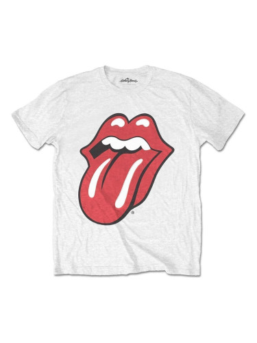 The Rolling Stones Риза Classic Tongue Unisex White 2XL