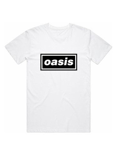 Oasis Риза Decca Logo Unisex White 2XL