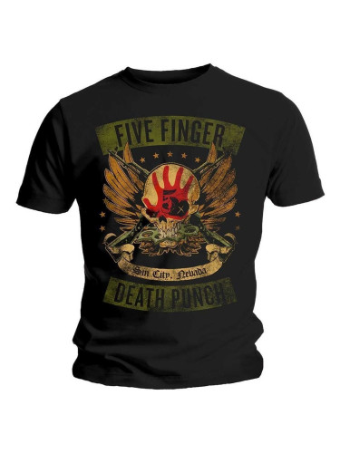 Five Finger Death Punch Риза Locked & Loaded Unisex Black S