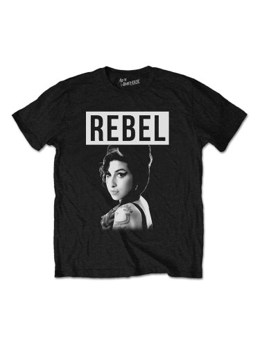 Amy Winehouse Риза Rebel Unisex Black S