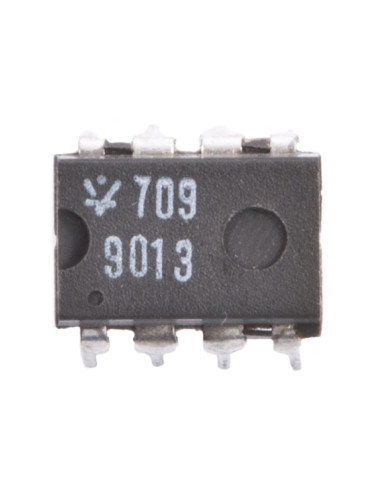 Операционен усилвател, 1 канал, 8-PIN MINI DIP, ±18V, 1УO709