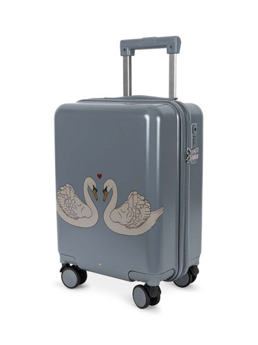 Детски куфар Konges Sløjd TRAVEL SUITCASE в синьо KS101713