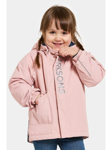 Детско яке Didriksons TALVI KIDS JKT в розово 505474