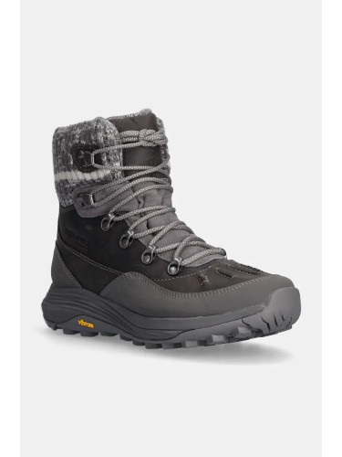 Обувки Merrell Siren 4 Thermo Mid Zip Waterproof в сиво с изолация J038208