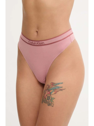 Прашки Calvin Klein Underwear в розово 000QF7954E