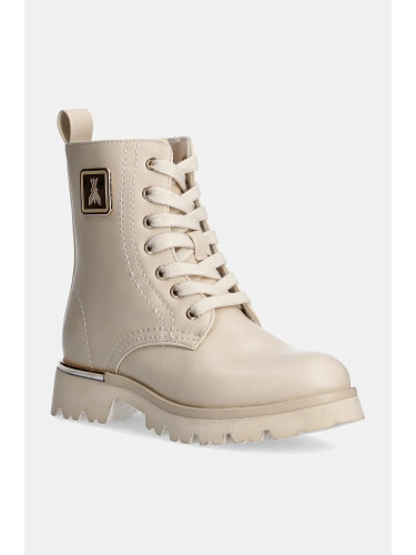 Детски боти Patrizia Pepe Girl в бежово  PPJ894