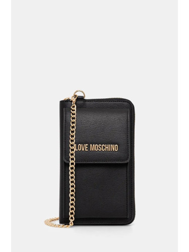 Портмоне Love Moschino дамски в черно JC5701PP0L