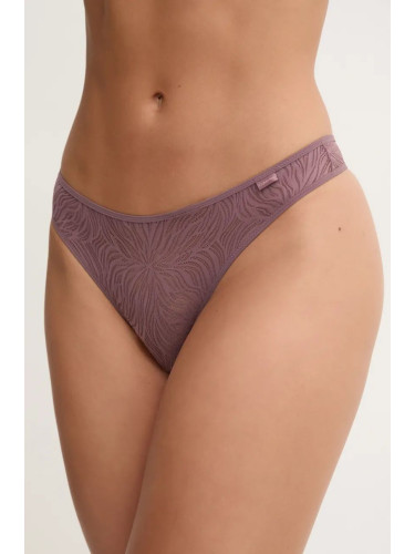 Прашки Calvin Klein Underwear в лилаво 000QF6878E