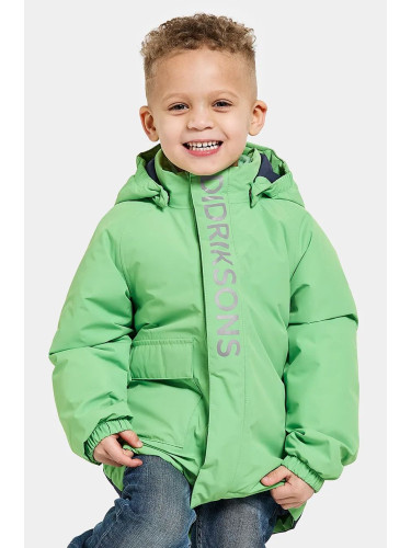 Детско яке Didriksons TALVI KIDS JKT в зелено 505474