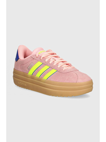 Маратонки adidas Vl Court в розово IH8089