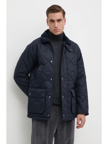 Яке Barbour Winter Bedale в тъмносиньо преходен модел MQU1807