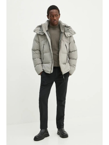 Яке G-Star в бежово зимен модел с уголемена кройка D25345-D518