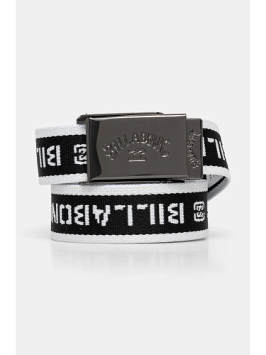 Колан Billabong Cog Print Web Belt мъжки в черно ABYAA00264