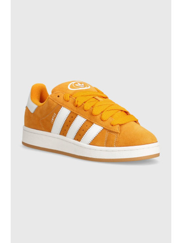 Кожени маратонки adidas Originals Campus 00s в оранжево ID1436