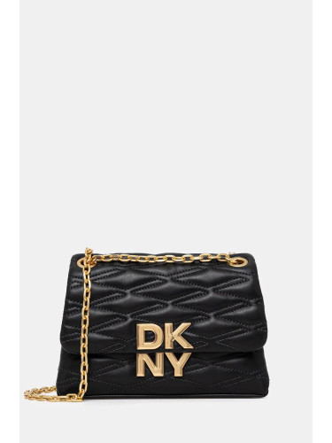 Кожена чанта Dkny в черно R433KG75