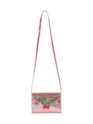 Детска чанта Konges Sløjd LOVE LETTER BAG в розово KS101572