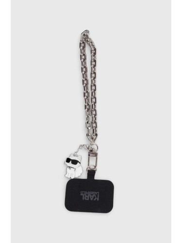 Каишка за телефон Karl Lagerfeld Universal Hand Strap Choupette