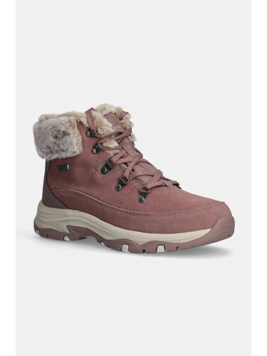 Апрески Skechers TREGO SNOW WORRIES в розово 167882