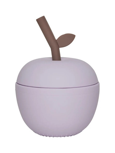 Чаша с капак OYOY Apple Cup 120 ml