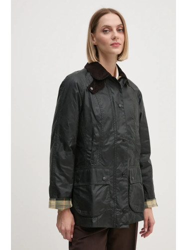 Яке Barbour в зелено преходен модел LWX0667