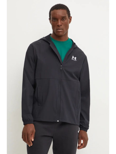 Ветровка Under Armour Vibe Woven Windbreaker в черно преходен модел 1386555