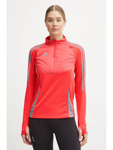 Спортен суичър adidas Performance Tiro 24 в розово с апликация IY0130