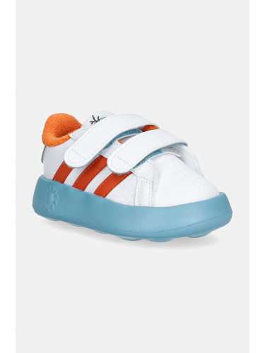 Детски маратонки adidas GRAND COURT Olaf CF x Disney в бяло IF4058