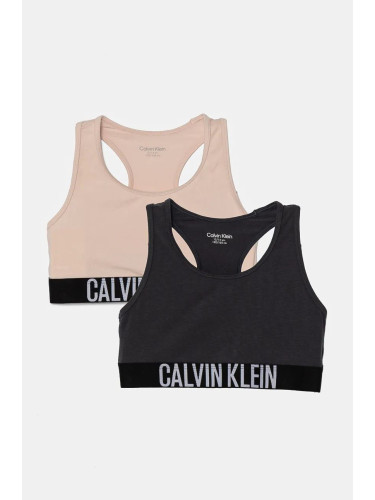 Детски сутиен Calvin Klein Underwear (2 броя) в розово G80G800700