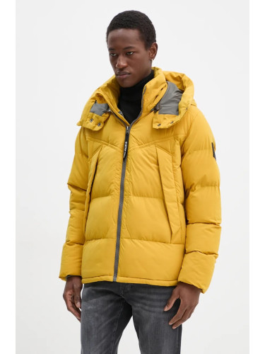 Яке G-Star в жълто зимен модел с уголемена кройка D25345-D518