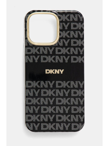 Кейс за телефон Dkny iPhone 16 Pro Max 6.9 в черно DKHMP16XHRHSEK