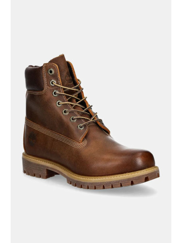 Кожени туристически обувки Timberland 6In Premium в кафяво TB1270942141