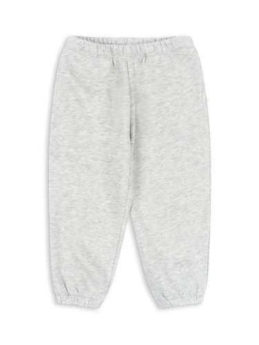 Детски спортен панталон Konges Sløjd LOU SWEAT PANTS OCS в сиво с десен KS102020