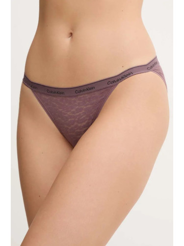 Бикини Calvin Klein Underwear в червено 000QD5213E