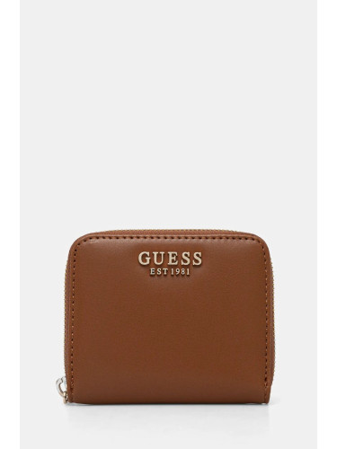 Портмоне Guess LAUREL дамски в кафяво SWVC85 00137