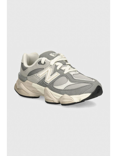 Детски маратонки New Balance 9060 в сиво PC9060EM