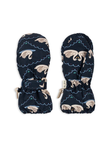 Детски ръкавици Konges Sløjd NOHR SNOW MITTENS в тъмносиньо KS101275