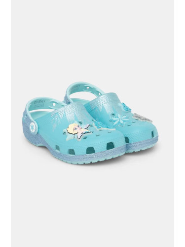 Детски чехли Crocs CROCSCLASSIC FROZEN ELSA CLOG в тюркоазено 210235